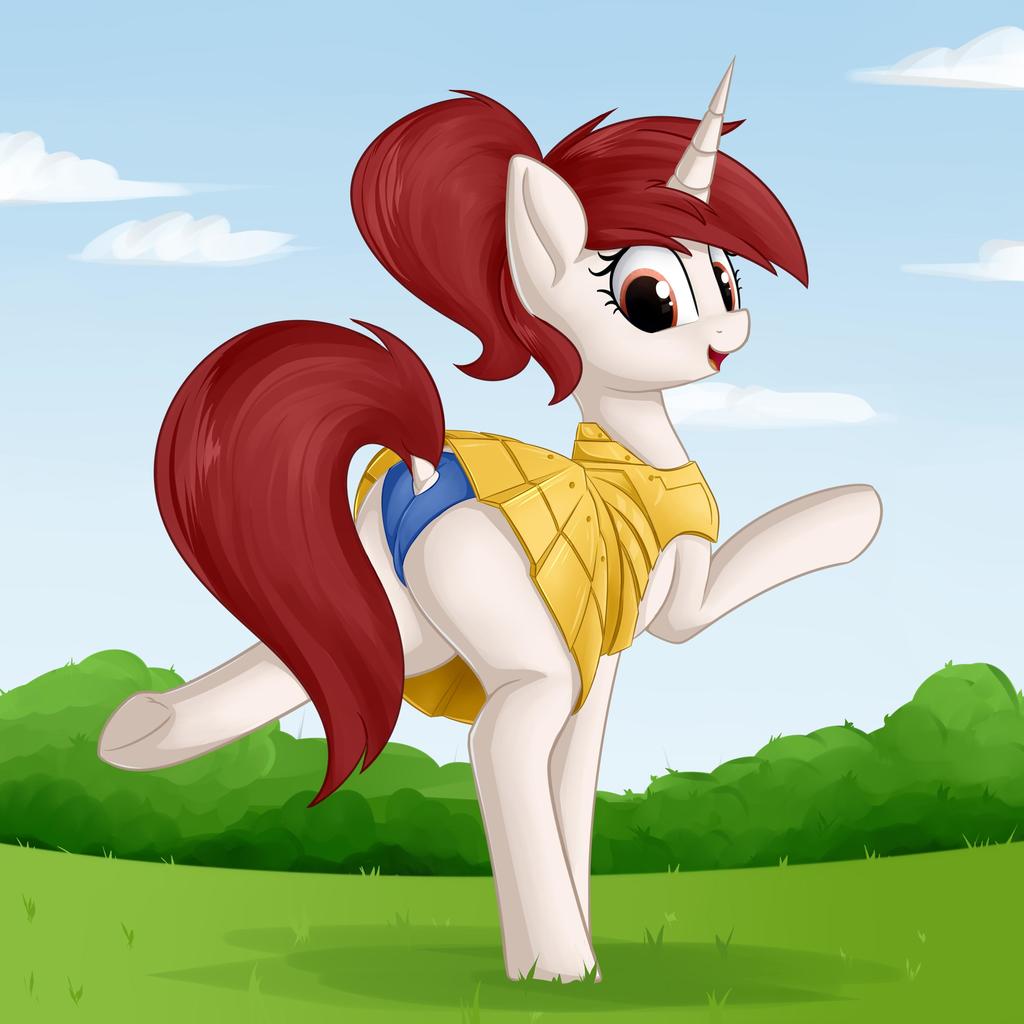 Pony girl training pic