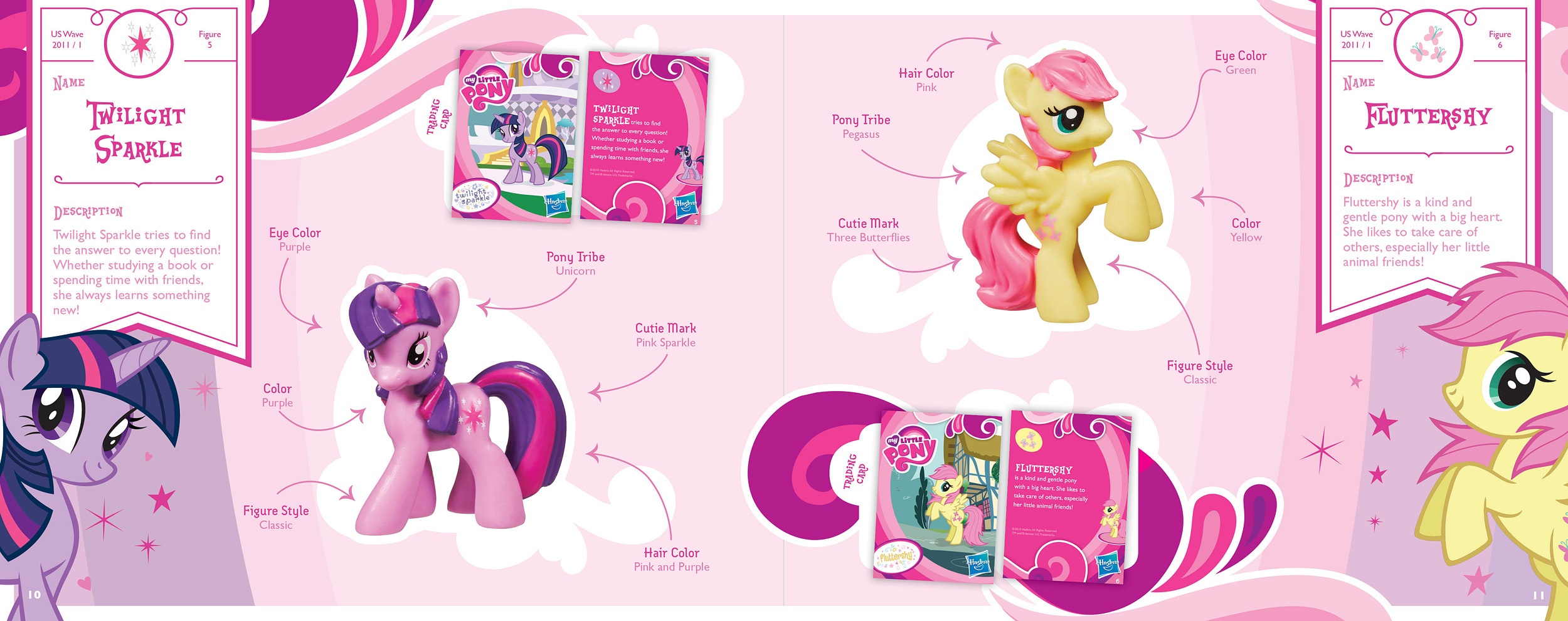 287110 Collector Card Fluttershy Mini Pony Collector s Guide Mini 287110 Collector Card Fluttershy Mini Pony Collector s Guide Mini