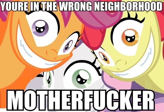 [Official!] Project Horizons Comment Crew Chat thread. - Page 27 326441__safe_scootaloo_apple+bloom_sweetie+belle_image+macro_vulgar_cutie+mark+crusaders_faic_rapeface_wrong+neighborhood
