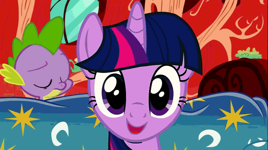 http://derpicdn.net/img/view/2014/6/4/644875__safe_twilight+sparkle_animated_spike_plot_bed_embarrassed_kicking_video_horses+doing+horse+things.gif
