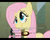 Size: 750x600 | Tagged: dead source, safe, edit, edited screencap, screencap, fluttershy, earth pony, pony, g4, season 2, the return of harmony, crossover, dialogue wheel, female, letterboxing, mare, mass effect, solo