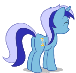 Size: 1040x1000 | Tagged: source needed, safe, artist:dotkwa, minuette, pony, unicorn, g4, animated, butt, butt shake, cute, eyes closed, female, flank, gif, happy, headbob, mare, minu-ass, minubetes, perfect loop, plot, rear view, shake, show accurate, simple background, smiling, solo, sway, transparent background, wiggle