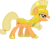 Size: 5193x4000 | Tagged: safe, artist:spaceponies, applejack, earth pony, pony, g4, absurd resolution, female, hoof shoes, mare, royal guard applejack, royal guard armor, show accurate, simple background, solo, transparent background, vector, war face