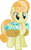 Size: 1988x3163 | Tagged: safe, artist:breadking, junebug, earth pony, pony, g4, my little pony: friendship is magic, season 2, secret of my excess, background pony, basket, cute, female, flower, happy, high res, inkscape, junebetes, looking at you, mare, simple background, smiling, smiling at you, solo, transparent background, vector