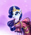 Size: 1000x1125 | Tagged: safe, artist:kp-shadowsquirrel, rarity, pony, unicorn, g4, my little pony: friendship is magic, the best night ever, beautiful, clothes, dignified wear, dress, female, gala dress, gown, happy, mare, rarity's first gala dress, smiling, solo