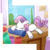 Size: 1000x1000 | Tagged: safe, artist:madmax, sweetie belle, pony, unicorn, g4, blank flank, carousel boutique, cute, diasweetes, dumb fabric, fabric, female, filly, foal, mare, needle, sketch, sleeping, solo, window