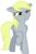 Size: 2000x3000 | Tagged: safe, artist:the smiling pony, derpy hooves, pegasus, pony, g4, angry, female, high res, inkscape, looking at you, mare, paint.net, palindrome get, raised hoof, simple background, solo, squint, stare, suspicious, transparent background, vector, worried