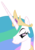 Size: 1754x2500 | Tagged: safe, artist:the smiling pony, princess celestia, alicorn, pony, g4, lesson zero, season 2, bust, celestia is not amused, female, frown, hair over one eye, inkscape, looking down, mare, portrait, raised eyebrow, reaction image, simple background, solo, tag hidden, transparent background, unamused, unimpressed, vector