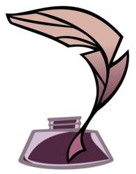 Size: 1962x2500 | Tagged: safe, artist:the smiling pony, oc, oc only, oc:fausticorn, cutie mark, cutie mark only, first cutie mark on derpibooru, ink, inkscape, inkwell, lauren faust, no pony, simple background, transparent background, vector