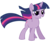 Size: 4000x3333 | Tagged: safe, artist:the smiling pony, twilight sparkle, pony, unicorn, g4, female, grin, inkscape, looking at you, mare, simple background, smiling, solo, transparent background, unicorn twilight, vector, windswept mane