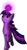 Size: 400x735 | Tagged: safe, artist:jadmcirr, twilight sparkle, pony, unicorn, g4, female, glowing horn, horn, looking up, magic, mare, palindrome get, simple background, solo, transparent background, unicorn twilight