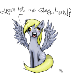 Size: 2000x2000 | Tagged: safe, artist:redl0cker, derpy hooves, pegasus, pony, g4, crying, faic, female, happy, high res, joy, mare, photoshop, simple background, sitting, smiling, solo, spread wings, transparent background, wings