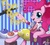 Size: 1100x1000 | Tagged: safe, artist:solar-slash, pinkie pie, earth pony, pony, g4, candy, candy cane, female, food, kyary pamyu pamyu, looking at you, mare, music, paint tool sai, ponponpon, raised hoof, solo