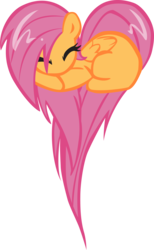 Size: 1861x3026 | Tagged: safe, artist:pyrestriker, scootaloo, pegasus, pony, g4, adobe imageready, blank flank, female, filly, heart pony, simple background, solo, transparent background