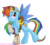 Size: 880x800 | Tagged: safe, artist:yokokinawa, rainbow dash, pegasus, pony, g4, alternate cutie mark, amputee, augmented, boots, female, goggles, implied amputation, mare, prosthetic limb, prosthetic wing, prosthetics, simple background, solo, steampunk, transparent background, wingless