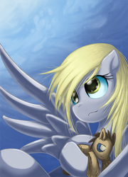 Size: 718x1000 | Tagged: safe, artist:saturnspace, derpy hooves, doctor whooves, time turner, pegasus, pony, g4, female, male, mare, photoshop, ragdoll, ship:doctorderpy, shipping, straight