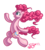 Size: 397x439 | Tagged: safe, artist:alipes, pinkie pie, earth pony, pony, g4, female, grin, happy, mare, signature, simple background, smiling, solo, transparent background