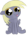 Size: 602x758 | Tagged: safe, artist:miketheuser, derpy hooves, pegasus, pony, g4, female, filly, foal, simple background, sitting, solo, tongue out, transparent background