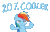 Size: 970x630 | Tagged: safe, artist:miketheuser, rainbow dash, pegasus, pony, g4, animated, female, gif, homestuck reference, looking at you, mare, simple background, smiling, smirk, solo, text, transparent background, what now