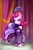 Size: 800x1200 | Tagged: safe, artist:kp-shadowsquirrel, pinkie pie, earth pony, pony, g4, my little pony: friendship is magic, over a barrel, beautiful, burlesque, can-can, clothes, costume, dress, female, fishnet stockings, mare, puffy sleeves, saloon dress, saloon pinkie, solo, this will end in war, wild west