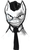 Size: 500x800 | Tagged: dead source, safe, artist:hawtkoffee, bruce mane, pony, bust, creepy, g mane, g-man, grayscale, half-life, looking at you, male, monochrome, necktie, photoshop, ponified, portrait, simple background, smiling, solo