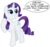 Size: 919x859 | Tagged: dead source, safe, artist:sir-dangereaux, rarity, pony, unicorn, g4, female, mare, newbie artist training grounds, photoshop, raised hoof, simple background, solo, transparent background