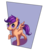 Size: 1400x1600 | Tagged: dead source, safe, artist:ninjaham, scootaloo, pegasus, pony, g4, blank flank, female, filly, happy, open mouth, open smile, raised hoof, simple background, smiling, solo, transparent background