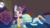 Size: 2560x1440 | Tagged: safe, artist:somepony, artist:speccysy, rainbow dash, twilight sparkle, pegasus, pony, unicorn, g4, bed, book, candle, cute, female, golden oaks library, lesbian, mare, moon, night, photoshop, prone, reading, ship:twidash, shipping, sleeping, wallpaper, window