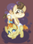 Size: 548x734 | Tagged: safe, artist:steeve, pound cake, pumpkin cake, pegasus, pony, unicorn, baby cakes, g4, my little pony: friendship is magic, abstract background, baby, baby pony, cake twins, colt, cropped, diaper, diapered, diapered colt, diapered filly, diapered foals, female, filly, male, one month old colt, one month old filly, one month old foals, white diapers