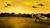 Size: 3200x1800 | Tagged: safe, artist:1jaz, applejack, earth pony, pony, g4, backlighting, female, field, food, grass, hatless, mare, missing accessory, morning, mountain, paint tool sai, running, solo, sun, sunrise, sunset, wallpaper, wheat, windswept mane