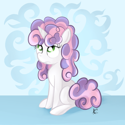 Size: 800x800 | Tagged: safe, artist:cheshiresdesires, sweetie belle, g4, messy mane