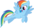 Size: 5001x4100 | Tagged: safe, artist:xpesifeindx, rainbow dash, pegasus, pony, g4, season 1, winter wrap up, absurd resolution, cute, dashabetes, female, flying, mare, rainbow dash can fly, simple background, solo, transparent background, vector, winter wrap up song