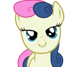 Size: 900x770 | Tagged: dead source, safe, artist:eruvon, bon bon, sweetie drops, earth pony, pony, g4, bedroom eyes, female, lidded eyes, love face, simple background, solo, transparent background, vector