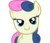 Size: 900x770 | Tagged: dead source, safe, artist:eruvon, bon bon, sweetie drops, earth pony, pony, g4, bedroom eyes, female, lidded eyes, love face, simple background, solo, transparent background, vector