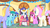 Size: 640x355 | Tagged: safe, edit, edited screencap, screencap, berry punch, berryshine, cloud kicker, gala appleby, minuette, rarity, spring melody, sprinkle medley, twinkleshine, pegasus, pony, unicorn, a bird in the hoof, g4, clothes, dress, female, formal wear, gala dress, gown, jewelry, mare, rarity's first gala dress, tiara, youtube caption