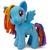 Size: 400x400 | Tagged: safe, rainbow dash, g4, official, fettuccine hair, funrise, irl, merchandise, photo, plushie, toy