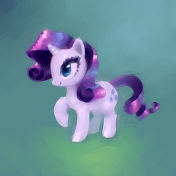 Size: 600x600 | Tagged: safe, artist:benhickling, rarity, pony, g4, female, solo