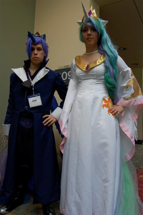 118404 - safe, artist:thelordcommander, princess celestia, princess luna,  human, g4, cosplay, irl, irl human, photo, prince artemis, rule 63 -  Derpibooru
