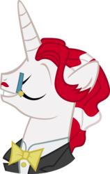 Size: 3286x5212 | Tagged: safe, artist:sircinnamon, artist:tricornking, fancypants, g4, austria, german, nation ponies, recolor, simple background, transparent background, vector