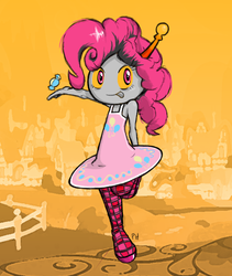 Size: 588x697 | Tagged: safe, artist:paperhelmet, pinkie pie, g4, homestuck, trollified