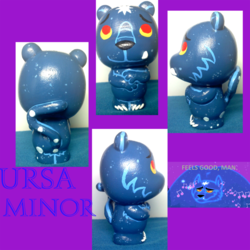Size: 900x900 | Tagged: safe, artist:xanthestar, ursa minor, customized toy, cute, irl, photo
