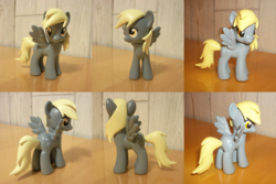 Size: 900x600 | Tagged: safe, artist:prettykitty, derpy hooves, pony, g4, brushable, customized toy, irl, photo, toy