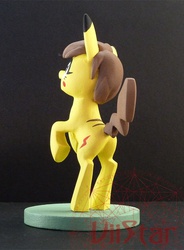 Size: 600x816 | Tagged: safe, artist:viistar, pikachu, butt, irl, photo, plot, pokémon, ponified, ponychuu, sculpture