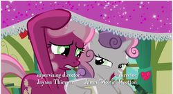 Size: 648x352 | Tagged: safe, screencap, cheerilee, sweetie belle, g4, out of context, ponyville schoolhouse