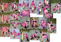 Size: 6020x4206 | Tagged: safe, artist:rens-twin, princess cadance, pony, g4, absurd resolution, irl, photo, plushie, solo