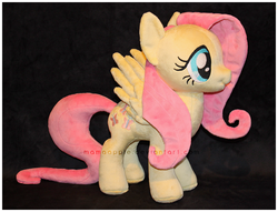 Size: 1000x762 | Tagged: safe, artist:mamaapple, fluttershy, pony, g4, irl, photo, plushie, solo