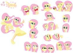 Size: 4500x3300 | Tagged: safe, artist:trinityinyang, fluttershy, human, pegasus, pony, g4, facial expressions, female, flutterrage, human ponidox, humanized, solo, you're going to love me