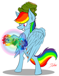 Size: 3170x4043 | Tagged: safe, artist:ralek, rainbow dash, pegasus, pony, g4, female, hat, mare, simple background, solo, transparent background