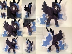 Size: 900x675 | Tagged: safe, artist:valio99999, princess luna, pony, g4, irl, photo, plushie, solo