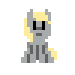 Size: 150x150 | Tagged: safe, artist:zztfox, derpy hooves, pegasus, pony, g4, animated, female, mare, pixel art